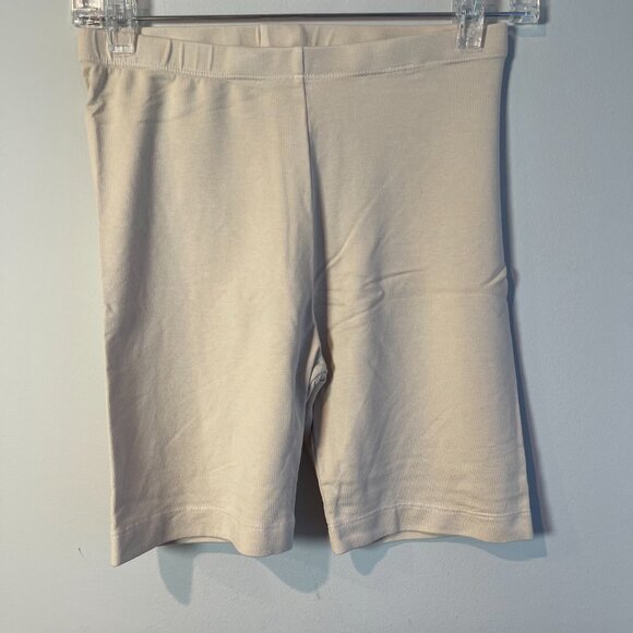 Cotton Citizen Siena Biker Shorts, Oatmeal - NWT - Picture 1 of 4
